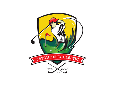 Jason Kelly Classic branding golf logo