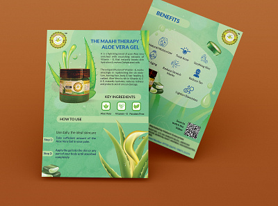 Aloe Vera Gel Flyer Design branding design flyer flyerdesign graphic graphicdesign