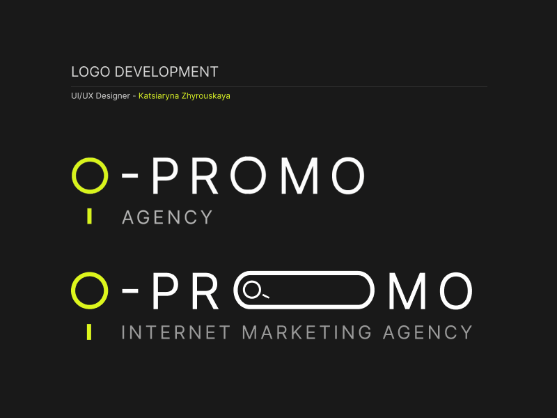 Logo development - internet marketing agency animation branding graphic design logo motion graphics ui ux