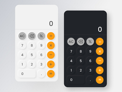 Dailyui - 004 (Calculator Design) Numorphic Design app app design daily 100 challenge dailyui dailyui004 dailyuichallenge numorphic soft ui ui ux