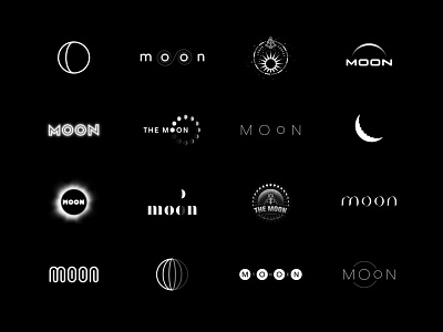 Moon Identity Project design icon logo