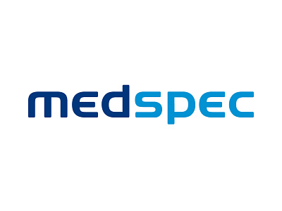 MedSpec Logo branding logo typography vector