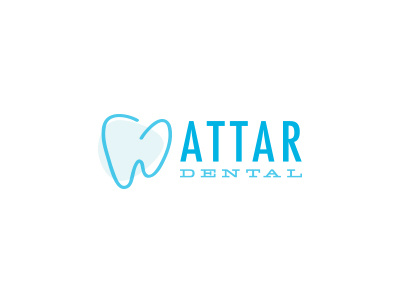 attar dental branding dental dentist identity illustration illustrator logo mark tooth