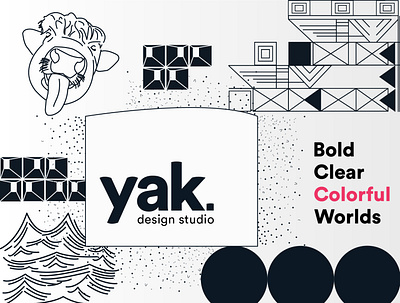 Yak design studio branding branding