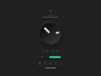 Apple Clock / Concept app icon design ui ui design