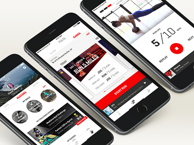 Pulse iPhone App Design app fitness iphone ui design