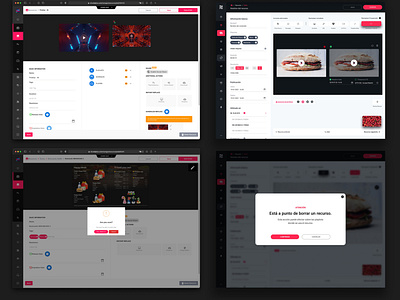 Before After - Redesigning UIX nsign.tv software