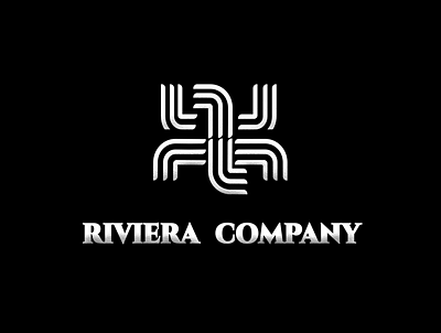 Riviera company design logo logodesign typography