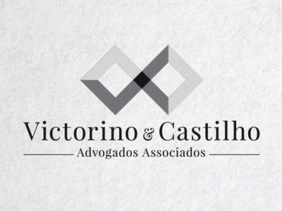 Victorino & Castilho advocate branding lawyer logo office