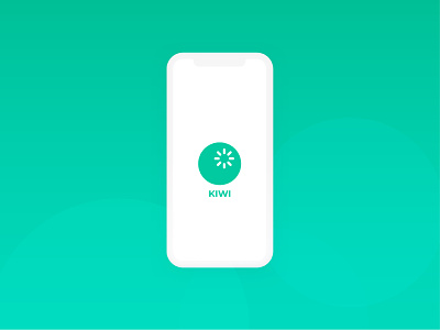 Kiwi application app apple application art design icon lettering logo minimal ui ux website