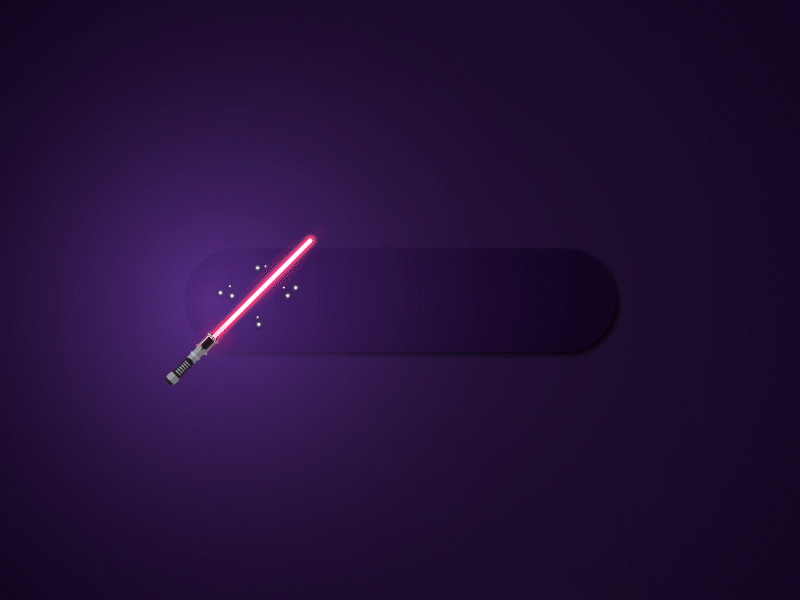 Switch animated gif animation daily ui 015 daily ui 15 dailyui dailyui 015 dailyui15 dailyuichallenge empire jedi lightsaber rebel star wars star wars art starwars switch switchbutton