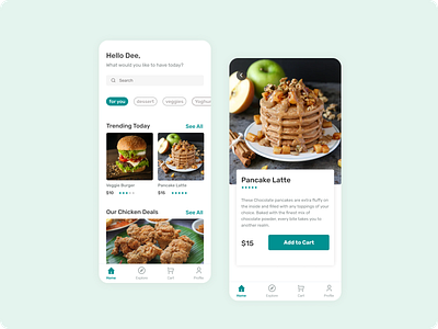 Food delivery app food food app food delivery app mobile app mobile design mobile ui ui design