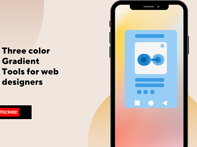 Three color Gradient Tools for web designers || Gradient color