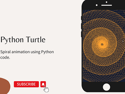 Python Turtle 🐢 - Circle animation using Python code ||