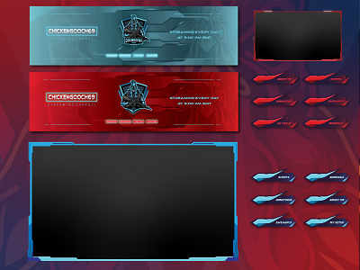Free Twitch Overlays designs, themes, templates and downloadable graphic  elements on Dribbble