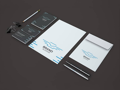 Brand Design | Angel Mail brand branding design identity logo minimalist modern