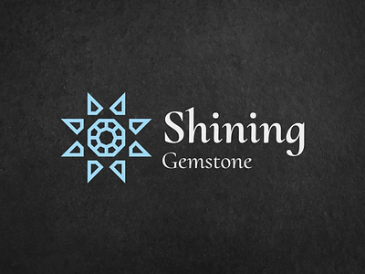 Logo Design | Shining Gemstone - Dark