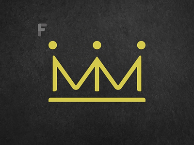 Letter MM Crown - Dark