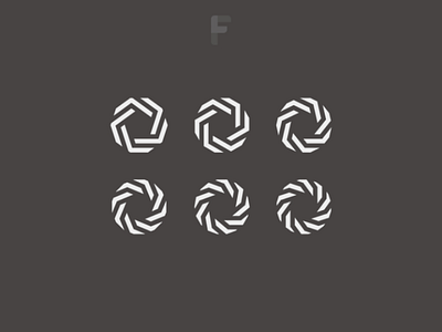 Impossible Geometry branding clean design flat identity logo logo design minimal simple vector