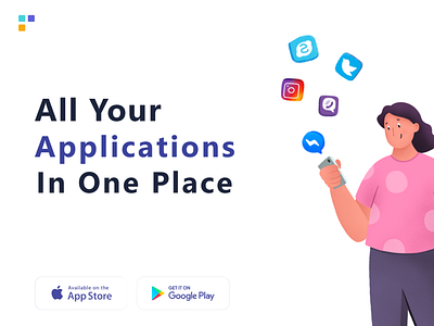 Application Landing Page