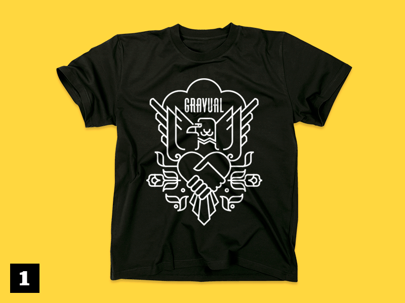 Shirt Selection [GIF] eagle jerry poll rose sailor shirt skull tee tshirt
