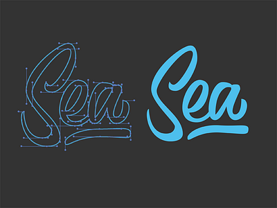 Improving Bezier Curves anchor brushpen curves handle handlettering illustrator lettering type typography vector