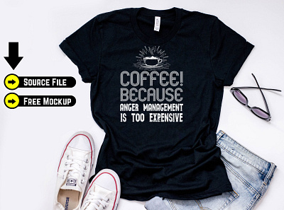 COFFEE t shirt design 2021 3d flyer adobe adobe illustrator adobe photoshop branding business card design business cards coffee coffee cup design logo t shirt t shirt design