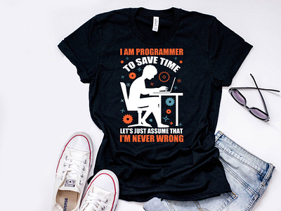 I am Programmer t shirt design