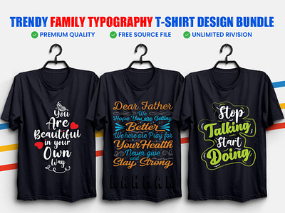 Typography T shirt Bundle adobe adobe illustrator adobe photoshop branding business card design business cards design flyer psd downlaod illustration logo t shirt design ui