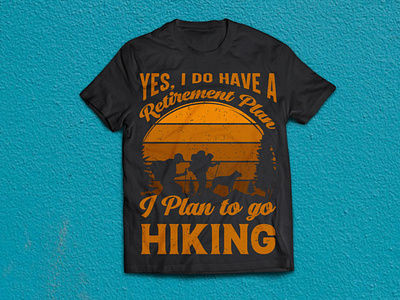 HIKING T shirt Design