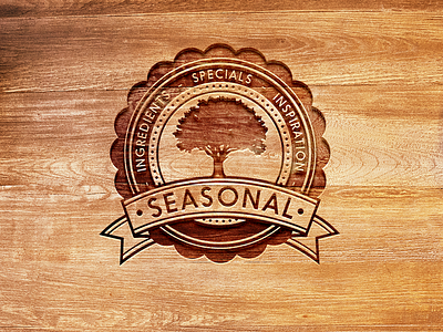Seasonal branding design food graphic design logo restaurant seasonal