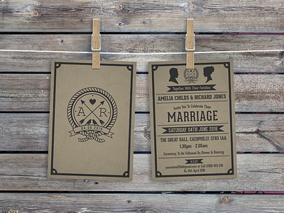 Wedding Invitation bespoke branding design graphic design illustrator monogram photoshop stationery vector wedding
