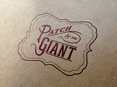 Patch & The Giant branding design folk graphicdesign identity logo logodesign music