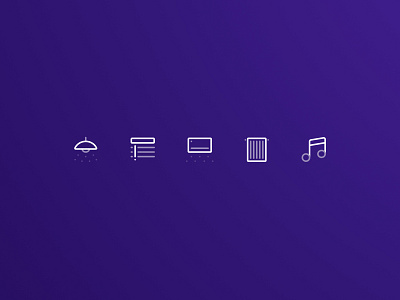 Smart Home Icons Study 03 design icons illustration ui vector