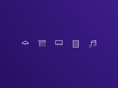 Smart Home Icons Study 03