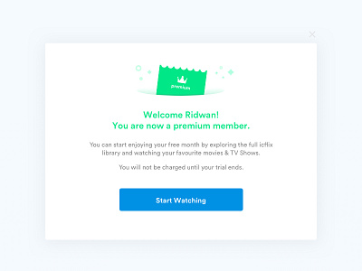 Premium Modal