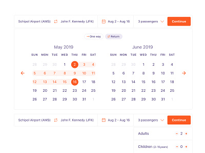 Airline Datepicker