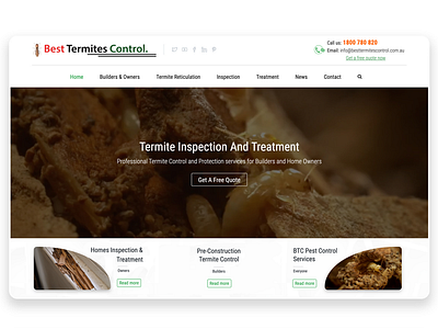 Best Termites Control (BTC) Website