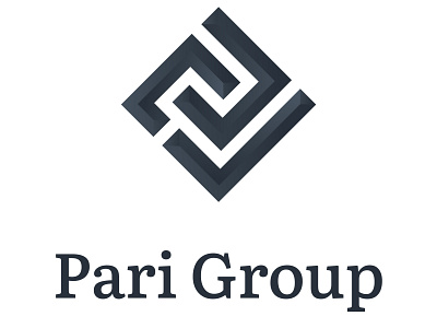 Logo for Pari Group adobeillustrator branding creative design designe digitalillustration graphic design icon illustration logo