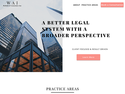 Law Firm website desing figmadesign uxdesign webdesign