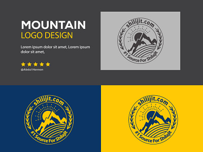 Mountain Logo Design branding business logo company logo creative logo logo design logo icon mountain logo website logo