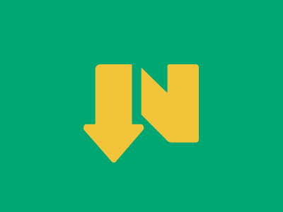 N identity logo logomark