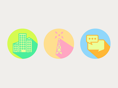 app badges iconography icons illustration