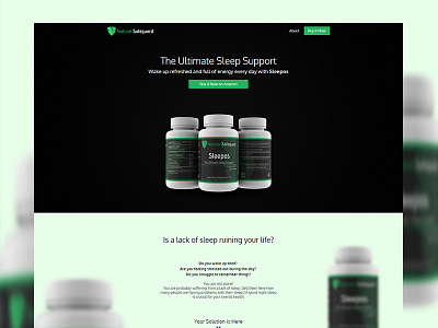 Sleepos Landing Page