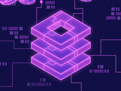Blockchains & Cryptocurrencies aftereffects blockchain cryoto gif illustrator loop purple