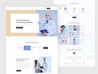Health care Landing page design about agency agency homepage appointment best design clean design clean work clinic ductor ductor homepage expert team health care landing page health medecine healthcare healthcare homepage homepage homepagedesign landingpage medicine minimal