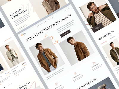 Fashion Landing Page Exploration