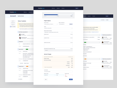 Order Status Form Design