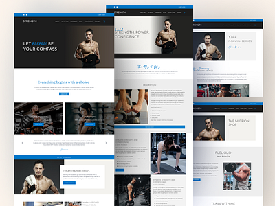 Men Fitness designs, themes, templates and downloadable graphic elements on  Dribbble