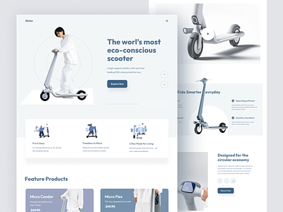 Scooter Landing Page